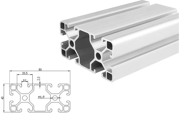 4080b aluminum extrusion