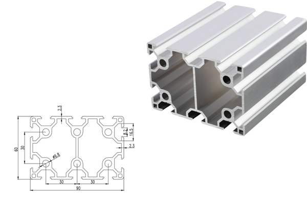 6090 aluminum extrusion