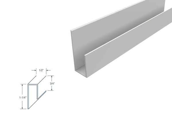 aluminum j channel